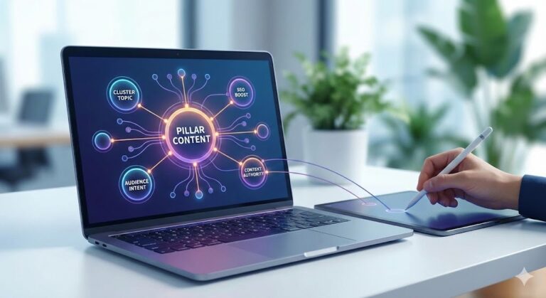 Topic Clusters for Digital Marketing: Simple Structure